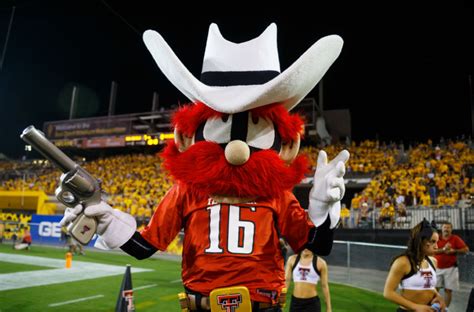 Red taiders mascot